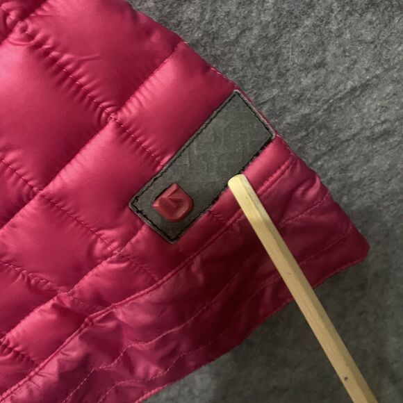 Burton Dry Ride Ski Jacket Womens Sz M Pink Insulated Pockets Full Zip Snap - Picture 6 of 12